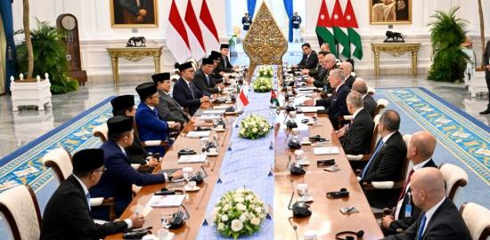 Raja Abdullah II Puji Kepemimpinan Presiden Prabowo