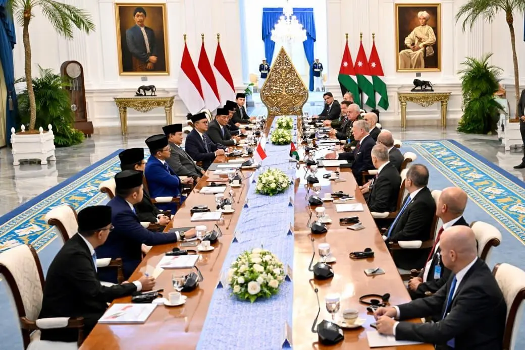 Raja Abdullah II Puji Kepemimpinan Presiden Prabowo