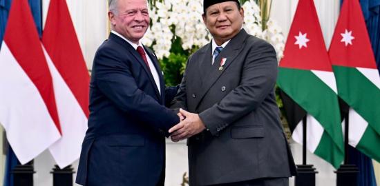 Pertemuan Presiden Prabowo dan Raja Abdullah II, Teguhkan Persaudaraan dan Hubungan Bilateral Indonesia-Yordania
