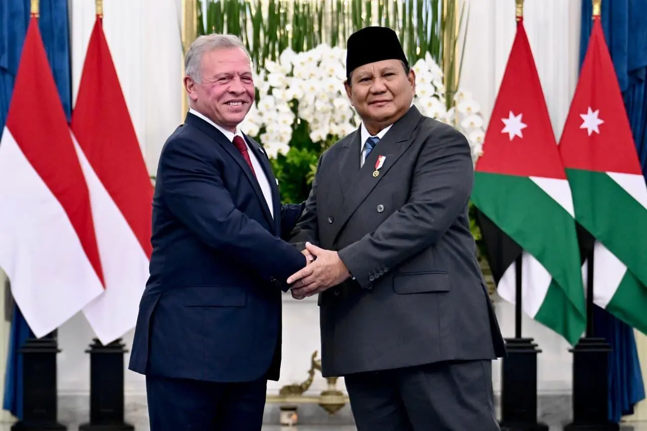 Pertemuan Presiden Prabowo dan Raja Abdullah II, Teguhkan Persaudaraan dan Hubungan Bilateral Indonesia-Yordania