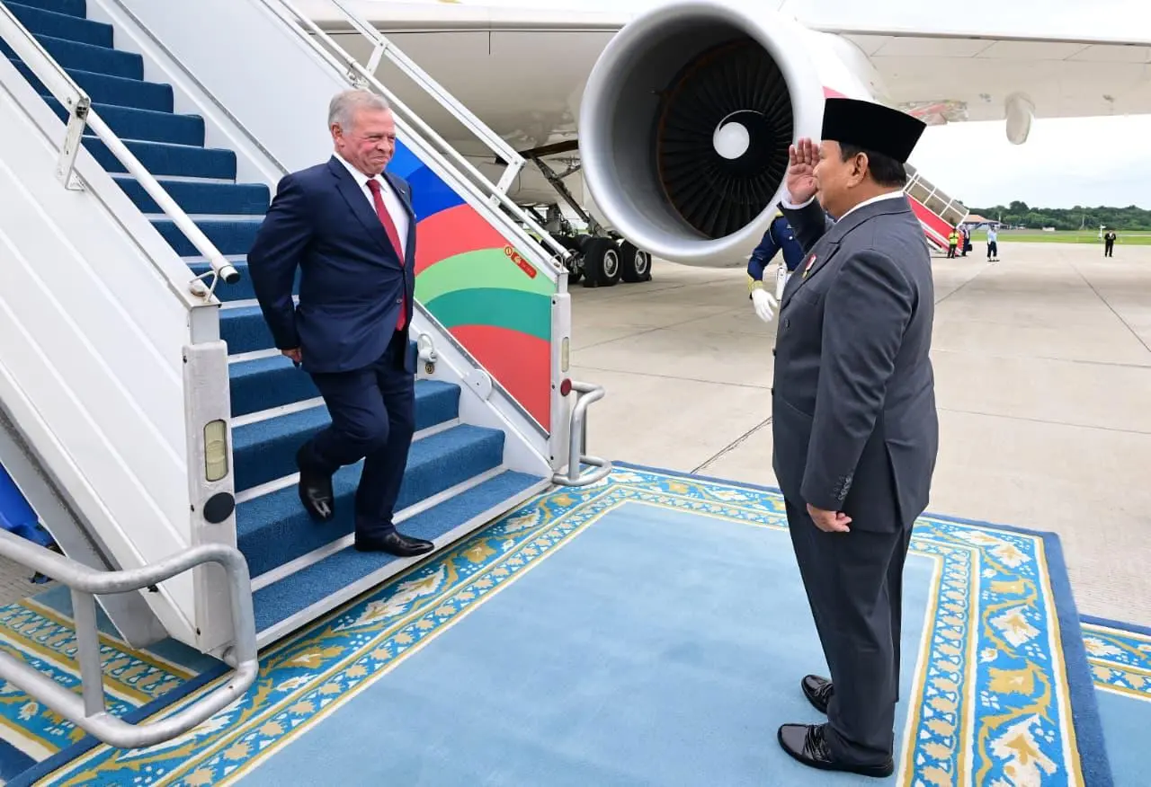 Momen Kehangatan Presiden Prabowo dan Raja Abdullah II Warnai Awal Kunjungan Kenegaraan Yordania