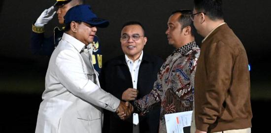 Usai Lawatan Sehari ke Australia, Presiden Prabowo Subianto Tiba di Tanah Air