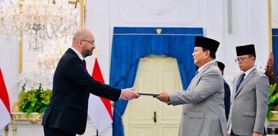 Presiden Prabowo Terima Surat Kepercayaan dari Perwakilan Diplomatik Dua Belas Negara Sahabat