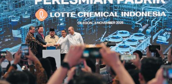 Presiden Prabowo Resmikan Pabrik Petrokimia Senilai 3,9 Miliar Dolar AS di Cilegon