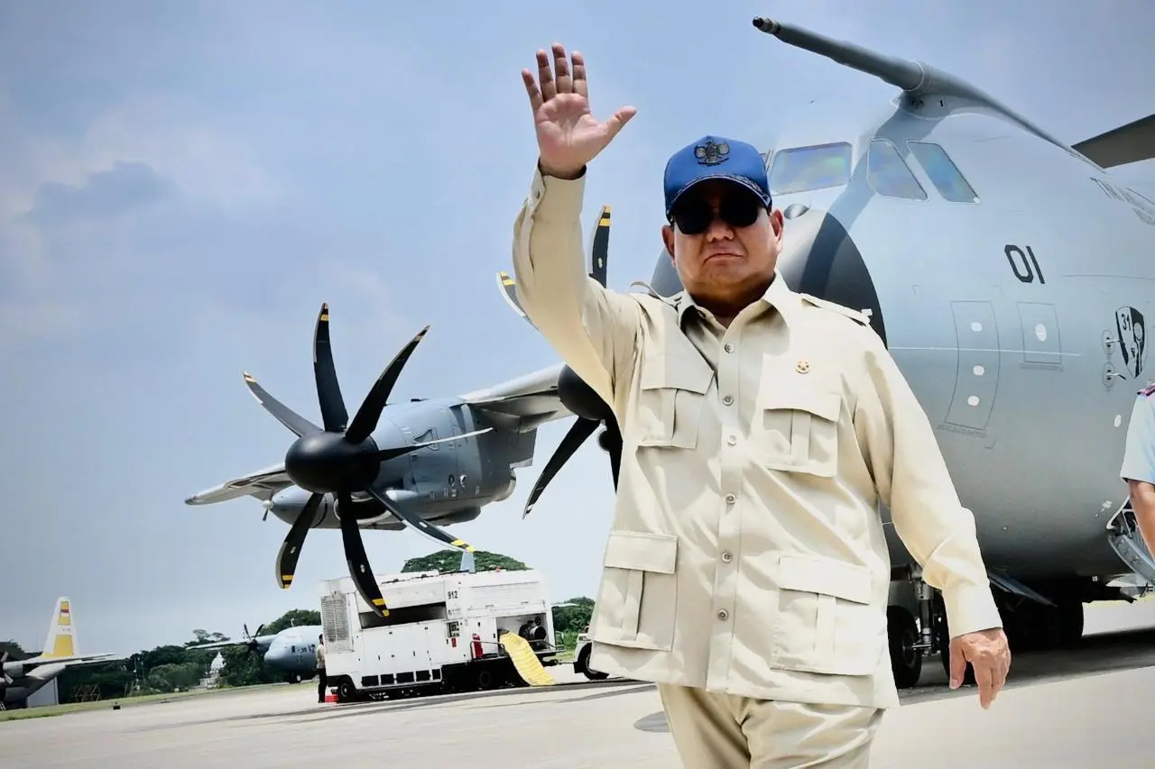 Presiden Prabowo Serahkan Airbus A400M untuk Perkuat Kekuatan Angkatan Udara Indonesia