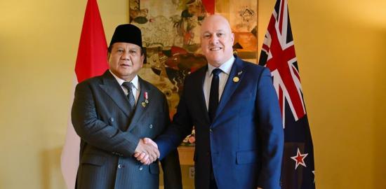 Presiden Prabowo Bertemu PM Selandia Baru Bahas Peningkatan Kerja Sama Ekonomi dan Perdagangan