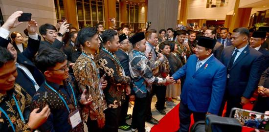 Hangatnya Sambutan Diaspora Indonesia untuk Presiden Prabowo di Gyeongju