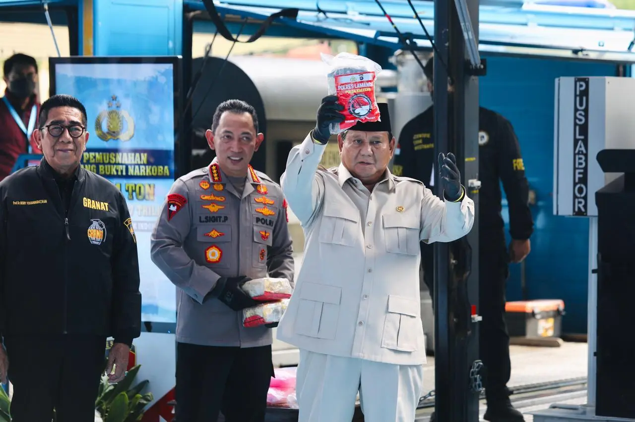 Presiden Prabowo Tegaskan Narkoba Sebagai Ancaman Besar yang Harus Diperangi Secara Menyeluruh