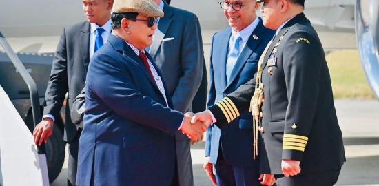 Presiden Prabowo Tiba di Brussel, Lanjutkan Lawatan ke Kawasan Eropa