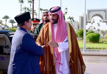 Presiden Prabowo Bahas Solidaritas dan Layanan Haji Dengan Putra Mahkota MBS