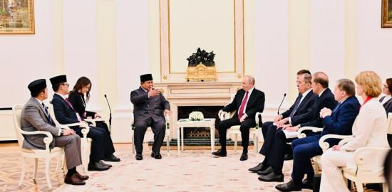 Presiden Prabowo dan Presiden Putin Perkuat Hubungan Strategis Indonesia Rusia