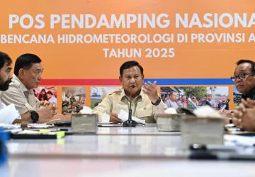 Presiden Prabowo Pimpin Rapat Khusus Penanganan dan Pemulihan Bencana Sumatra