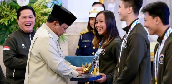Rekor Sejarah! Presiden Prabowo Guyur Atlet SEA Games Thailand Bonus Fantastis Rp465 Miliar