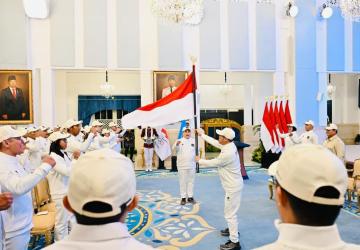 Presiden Prabowo Resmi Lepas Kontingen Indonesia Untuk SEA Games Thailand 2025