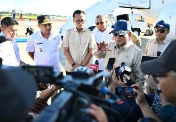 Presiden Prabowo Tegaskan Kehadiran Negara Pada Korban Bencana Setelah Tuntaskan Kunjungan