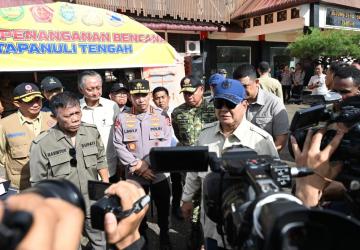 Presiden Prabowo Puji Sinergi Semua Pihak Dalam Penanggulangan Bencana