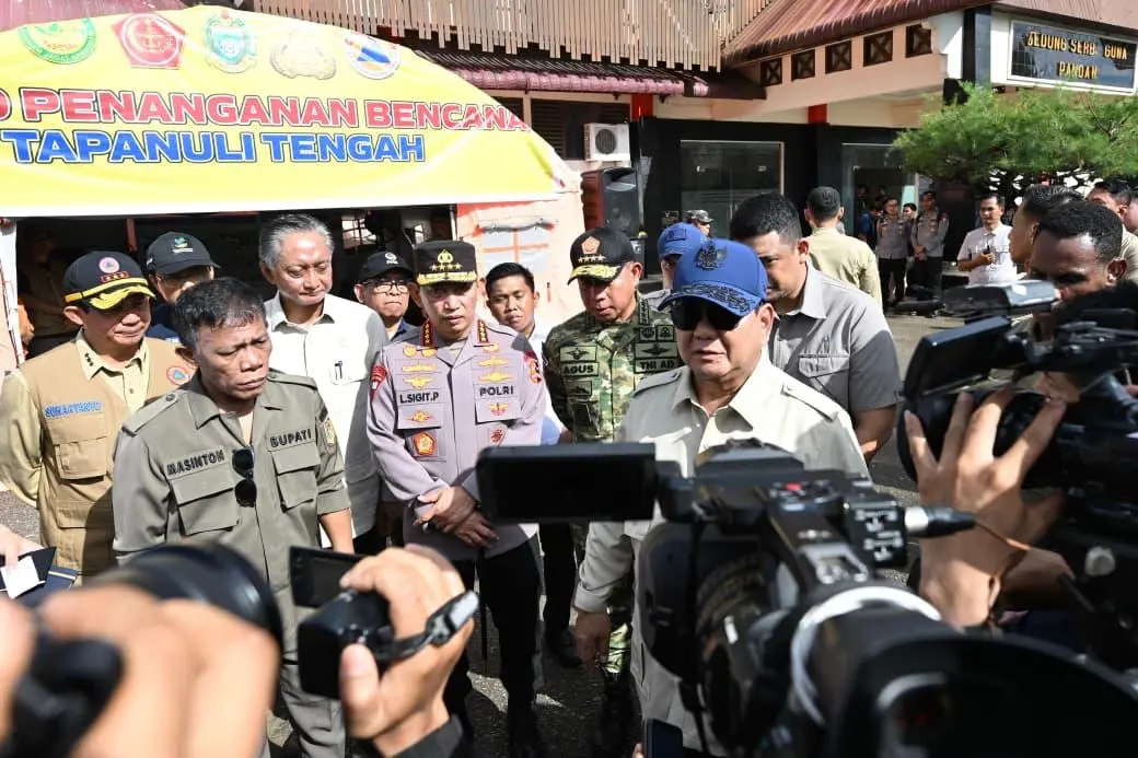 Presiden Prabowo Puji Sinergi Semua Pihak Dalam Penanggulangan Bencana