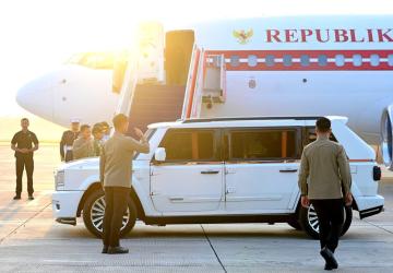 Presiden Prabowo Tinjau Langsung Kondisi di Lapangan Daerah Bencana