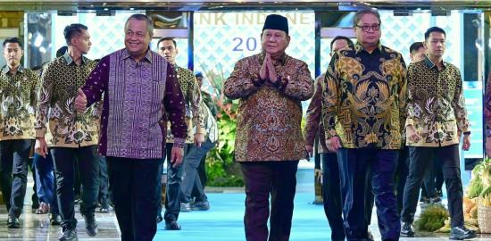 Presiden Prabowo Apresiasi Sinergi Jaga Stabilitas Ekonomi Nasional di PTBI 2025