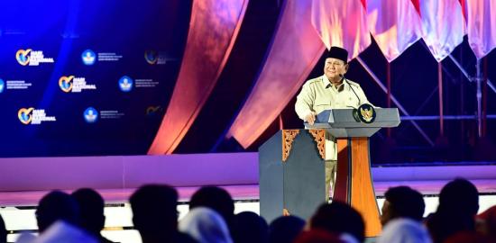 Presiden Prabowo Hadiri Puncak Peringatan Hari Guru Nasional 2025