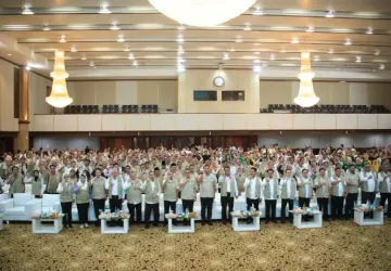 Dihadapan Anggota HKTI, Mentan Amran Tegaskan Dua Pekan Lalu Pecat Pegawai Pelaku Pungli Bantuan Pertanian