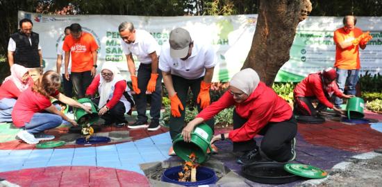 Canangkan Biopori Jumbo, Pramono Harap Jadi Role Model
