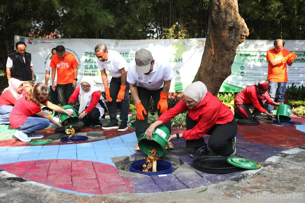 Canangkan Biopori Jumbo, Pramono Harap Jadi Role Model
