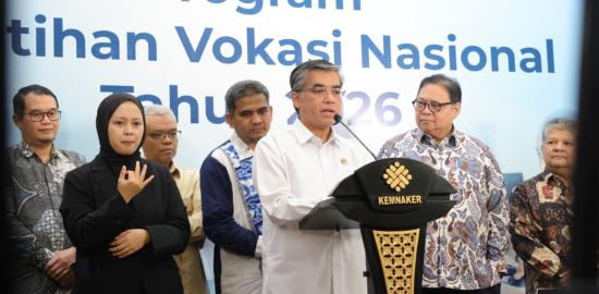 Buruan Daftar! Kemnaker Siapkan 20.000 Kuota Pelatihan Vokasi Nasional 2026 Batch 1