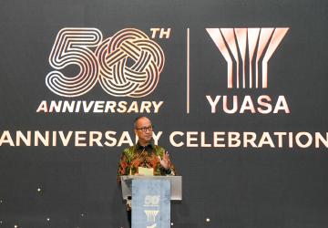 50 Tahun Yuasa Battery, Menperin Apresiasi Komitmen Bangun Industri Otomotif Nasional