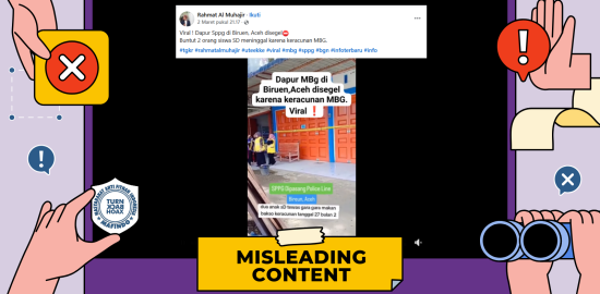 [SALAH] Dua Siswa SD di Aceh Meninggal Keracunan MBG