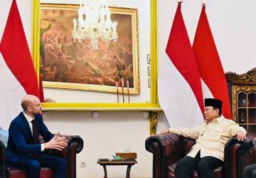 Terima Menlu Prancis, Presiden Prabowo Tekankan Penguatan Kemitraan Strategis antar Kedua Negara