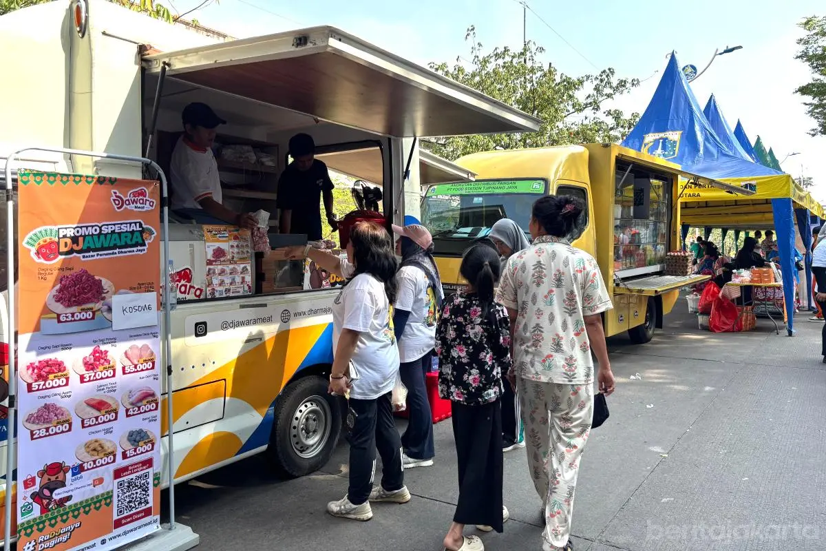 Kultura Market di Pademangan Barat Diminati Warga