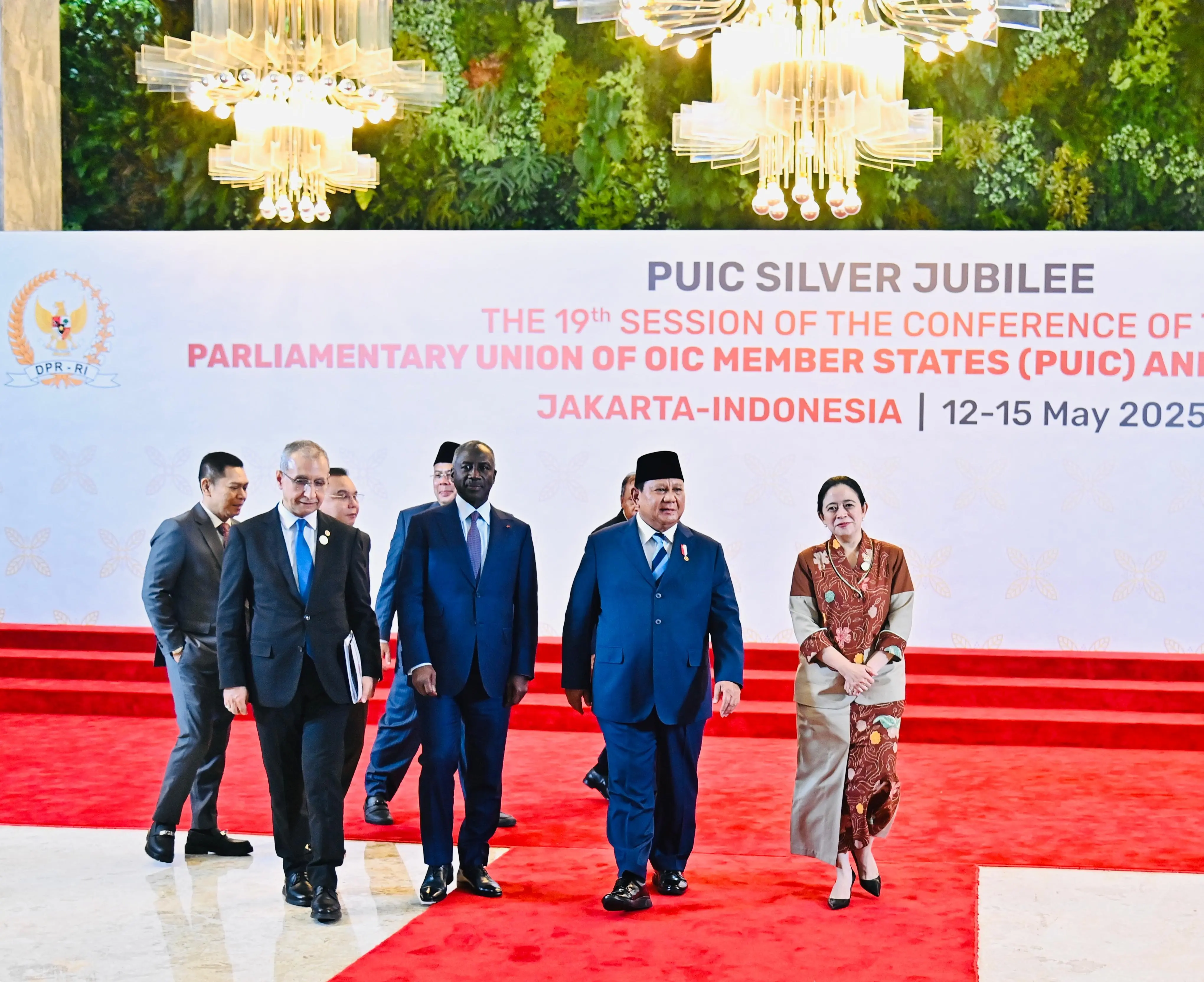 Presiden Prabowo Buka Konferensi Ke-19 PUIC