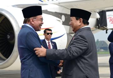 Presiden Prabowo Sambut Langsung PM Anwar Ibrahim