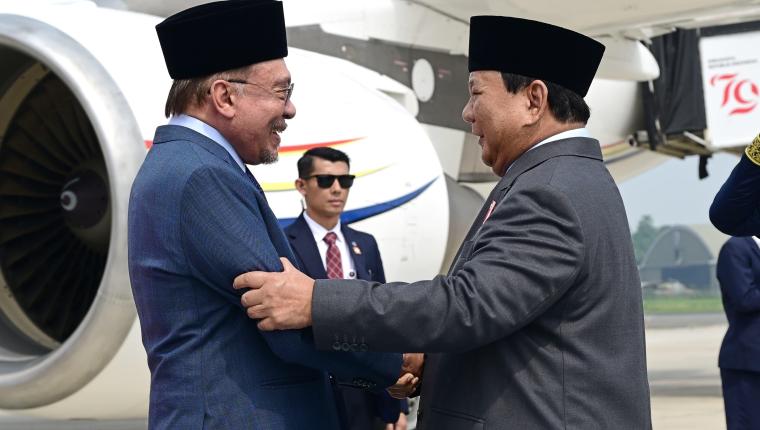 Presiden Prabowo Sambut Langsung PM Anwar Ibrahim