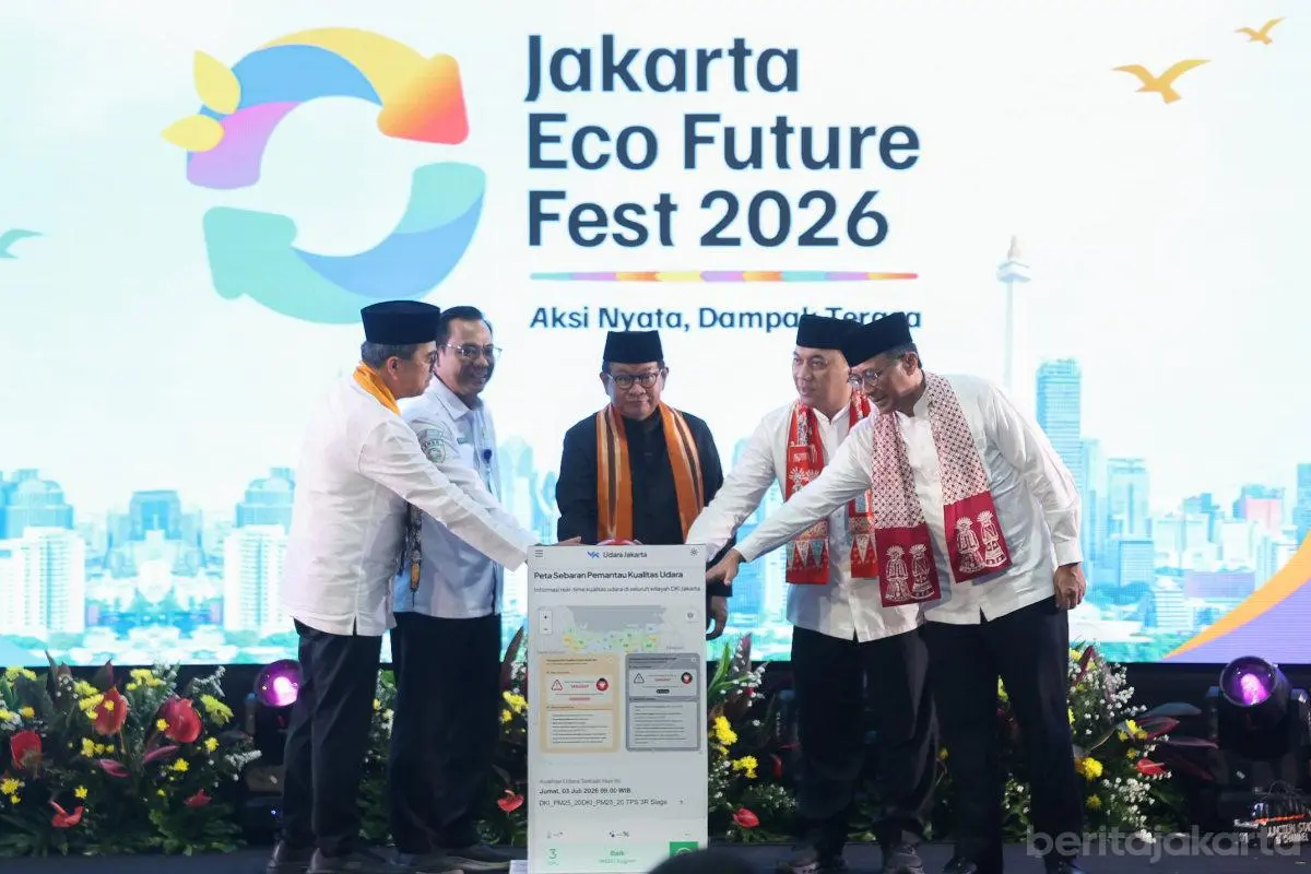 Buka JEFF 2026, Pramono Ingin Wujudkan Jakarta Kota Bersih, Sehat dan Layak Huni