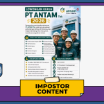 [PENIPUAN] Tautan Lowongan Kerja Antam