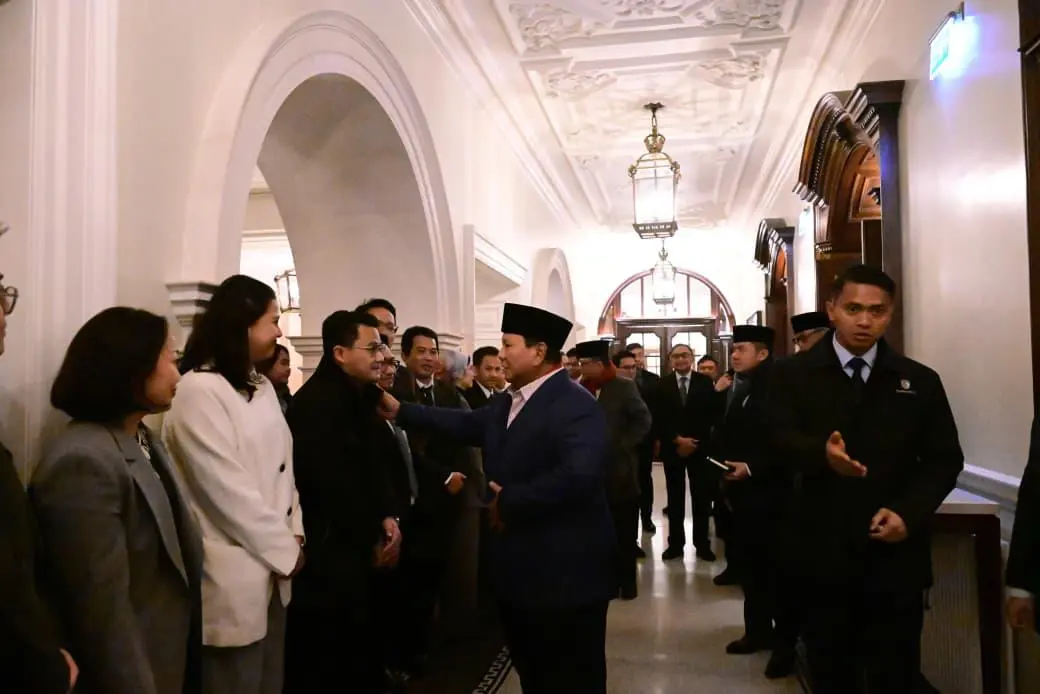 Momen Hangat Presiden Prabowo di London: Bakar Semangat Mahasiswa Indonesia Demi Visi 2045