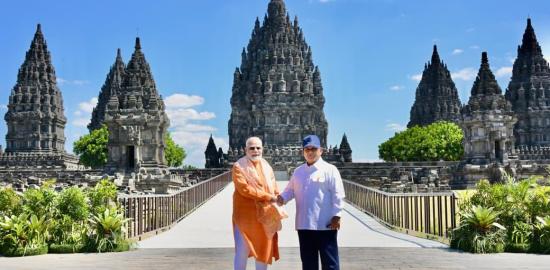 Presiden Prabowo dan PM Modi Kunjungi Candi Prambanan, Tegaskan Kedekatan Sejarah dan Budaya Indonesia-India
