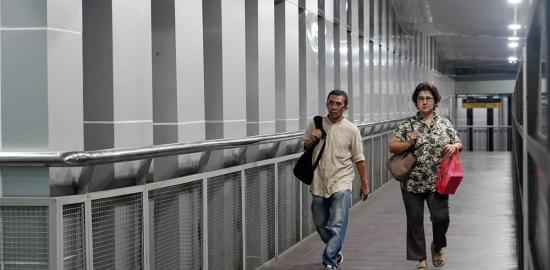 JPO Senen Sentral Kembali Dibuka, Mobilitas Pejalan Kaki Lebih Aman dan Nyaman