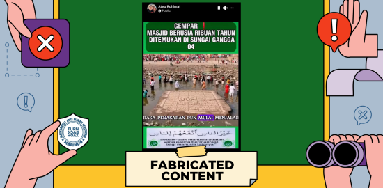 [SALAH] Penemuan Masjid Ribuan Tahun di Sungai Gangga