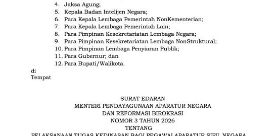 Menteri PANRB Terbitkan Ketentuan Transformasi Budaya Kerja ASN