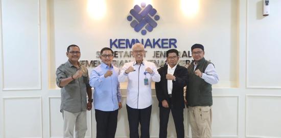 Kemnaker dan GERTANUSA Jajaki Kolaborasi Pengembangan SDM
