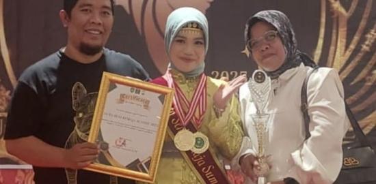Nabila Az-zahra Kader PII Sumsel, Dinobatkan Sebagai Duta Seni Remaja Sumsel Tahun 2025