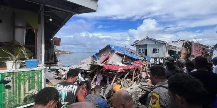 Bom Peninggalan PD II Meledak di Biak, Lima Orang Tewas, Diduga saat Digergaji Warga