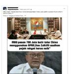[SALAH] Hoaks! BGN pesan 700 juta telur dari China untuk MBG