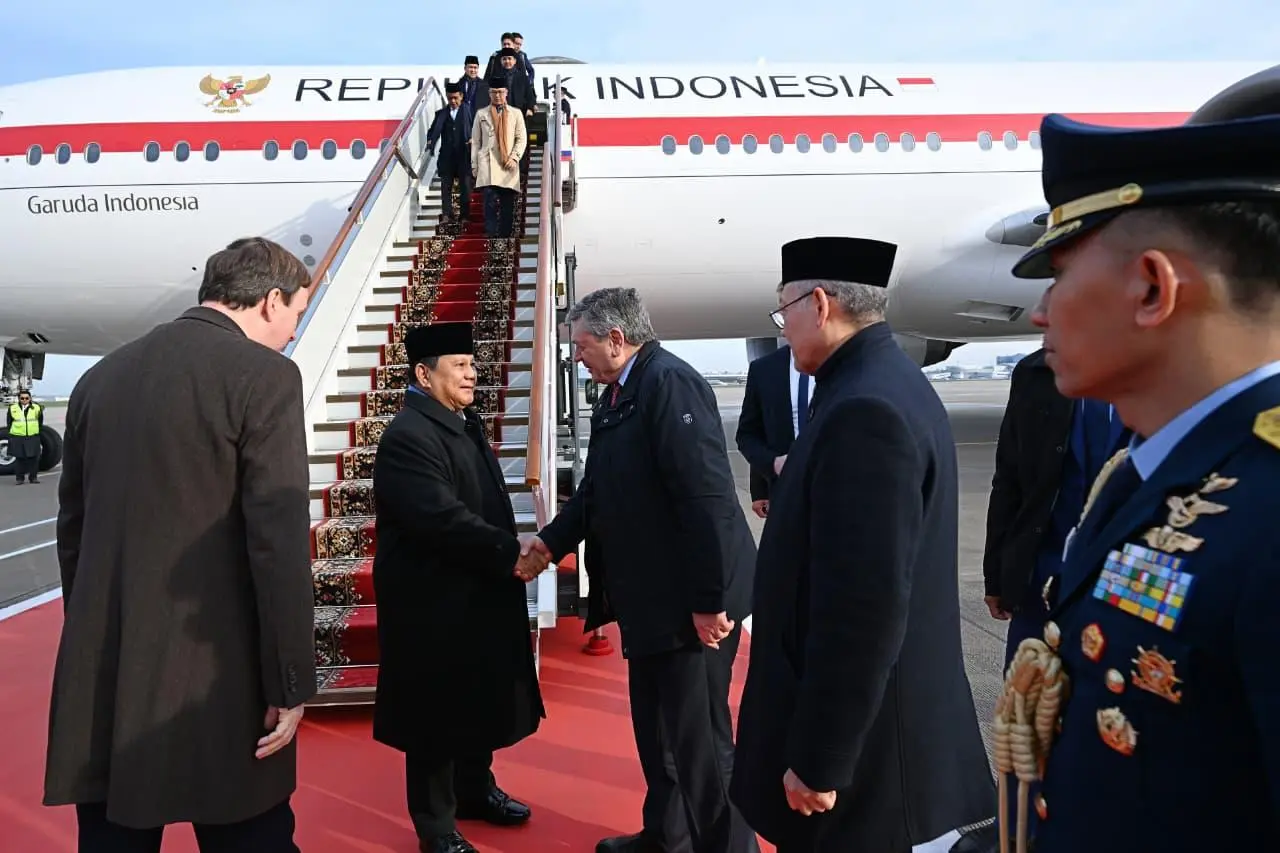 Presiden Prabowo Tiba di Moskow, Perkuat Kemitraan Strategis Indonesia–Rusia di Tengah Dinamika Global