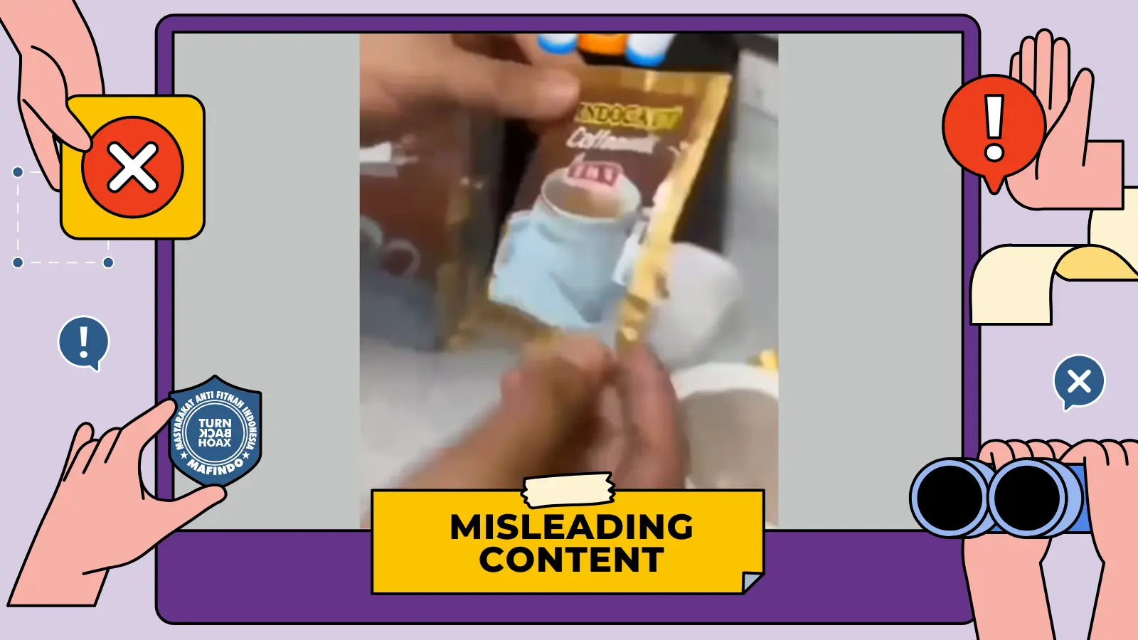 [SALAH] Video "Kopi Saset Mengandung Obat Berbahaya"