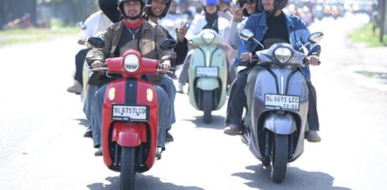 Ride Santai, Vibes Maksimal! Yamaha CLASSY Ride & Chill Perdana Ramaikan Pulau Sumatera