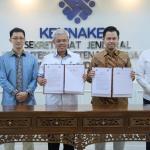 Kemnaker - Huawei Perkuat Sinergi Pengembangan SDM melalui Pendidikan Vokasi dan Industri